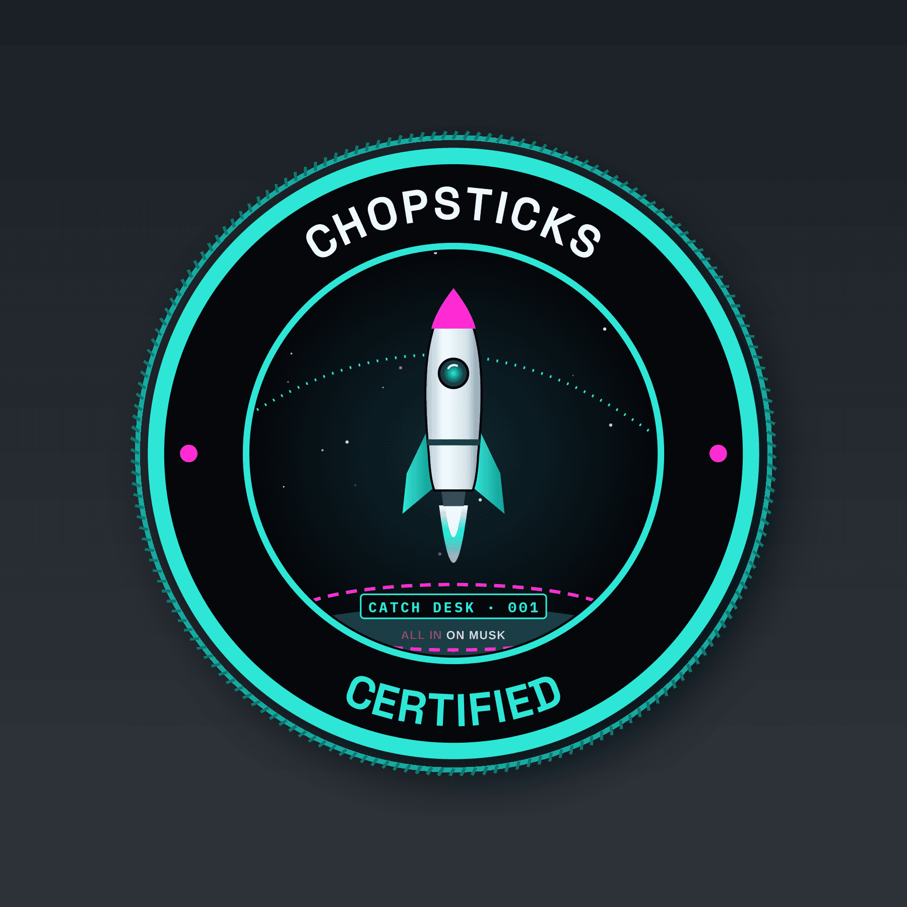 Chopsticks Certified mockup