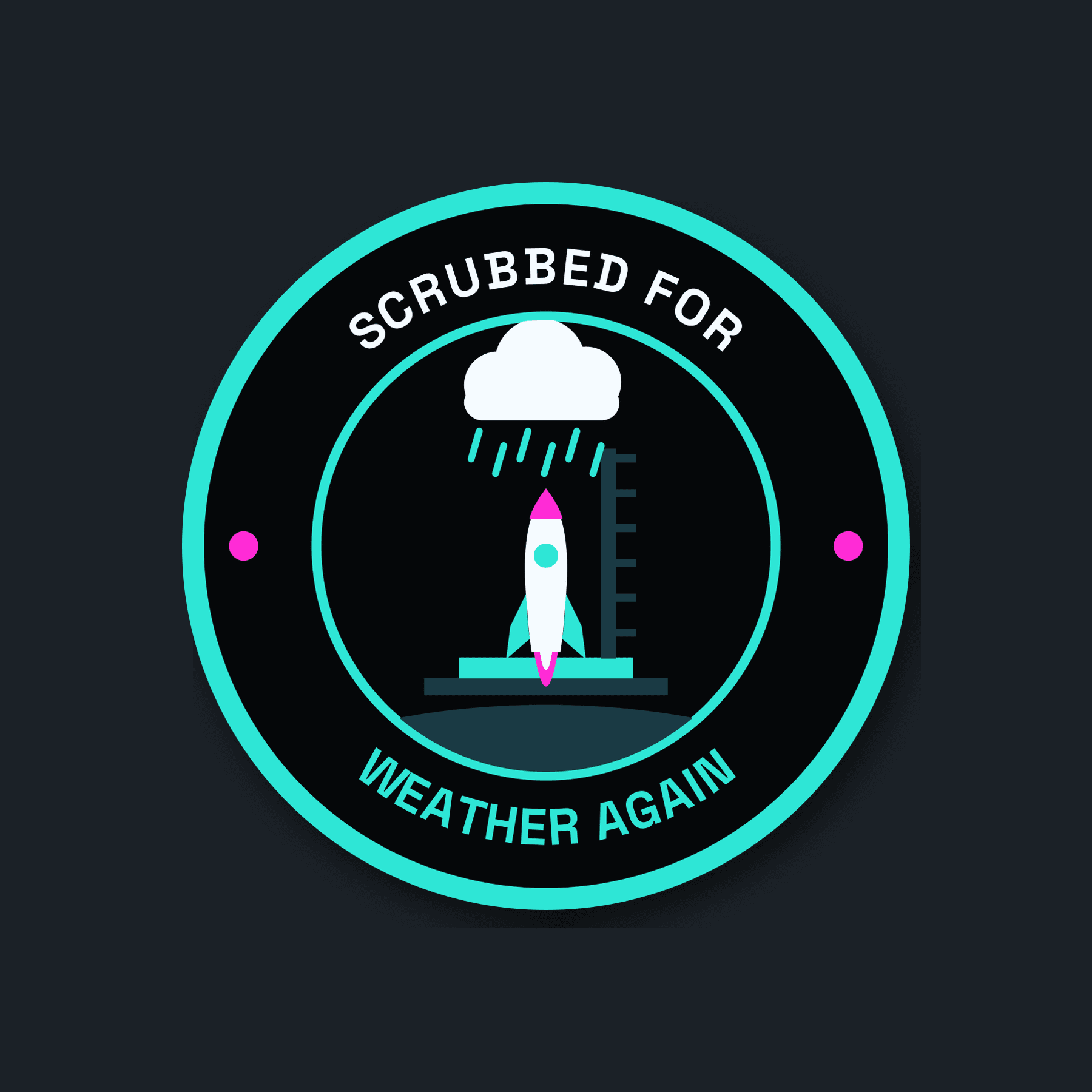 Scrubbed for Weather Again Patch mockup